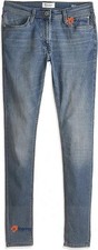 Jack & Jones Men's 815 Skinny Fit Jeans, Size 28W/30L Blue Denim – 28 W – 30 L
