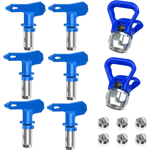 Airless paint nozzles set kit - airless,