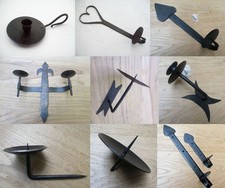 BLACK WAX wrought iron old