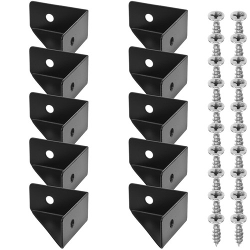 Pcs thickened iron bracket - 10,