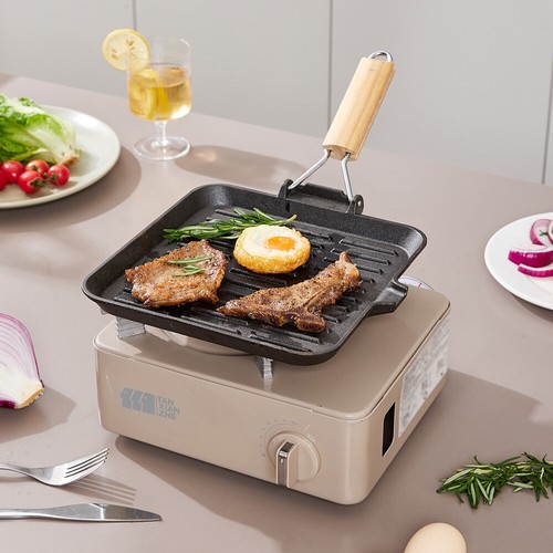 Cast iron griddle frying pan - griddle,