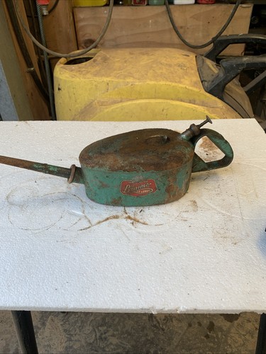 Vintage oil can - oil,