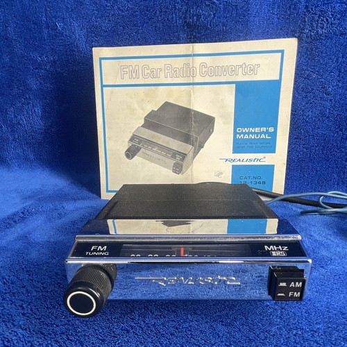 Vintage realistic radio shack - vintage,