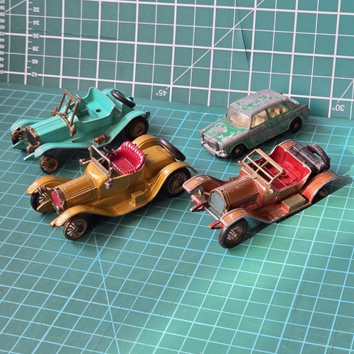 Lesney matchbox 1960s cars - 1960s, x4