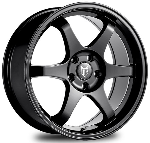 Alloy wheels fox pf5 - wheels, black