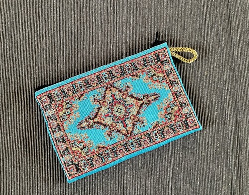 Kilim coin purse bohemian - kilim,