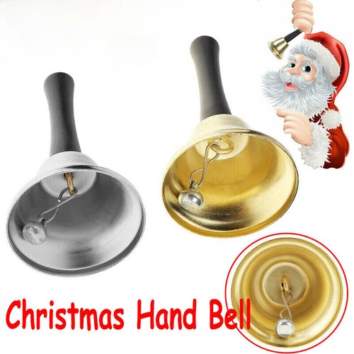 Metal hand held bell alarm - hand,