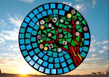 Cherry Tree Stained Glass
