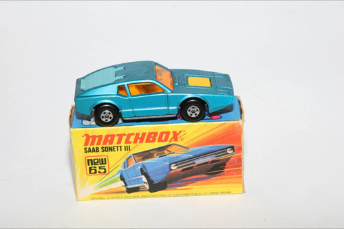 Matchbox 65d saab - matchbox, sonett