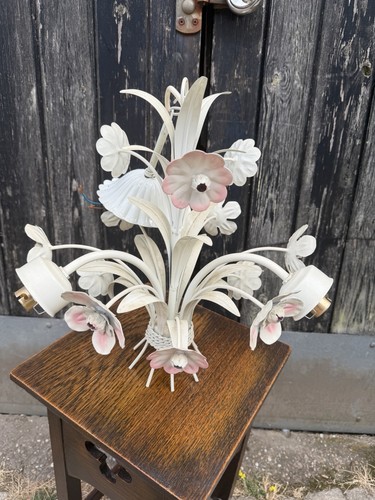 Vintage french floral metal - vintage,