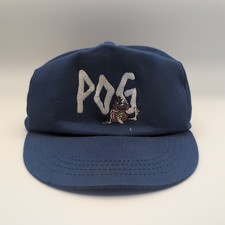 Vintage Pog Cap or Hat - Pogs Slammers Milk Caps - 90s - World Pog Federation 