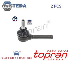 400 648 TRACK ROD END RACK END PAIR FRONT OUTER TOPRAN 2PCS NEW OE REPLACEMENT