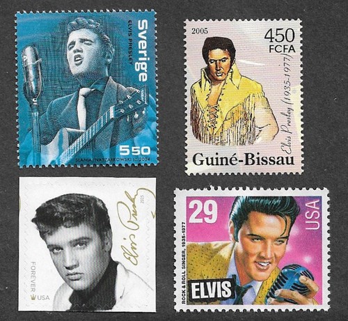 Elvis presley stamps - elvis,
