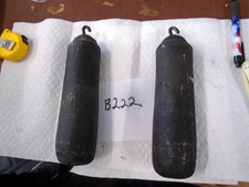 Pair-Original-Antique-Cast Iron-8 Day-Grandfather Clock Weights-# B222