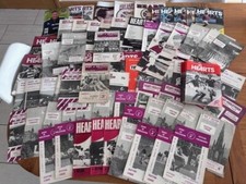 HEARTS F.C HOME PROGRAMMES 1956 - 2014