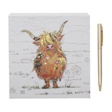 Memo Pad Highland Hamish with