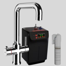 Ells Flow Instant Boiling Water Kitchen Tap Includes Tap, Boiler Digital Filter 