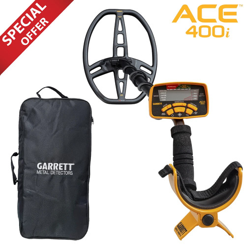 Garrett ace 400i metal - garrett,