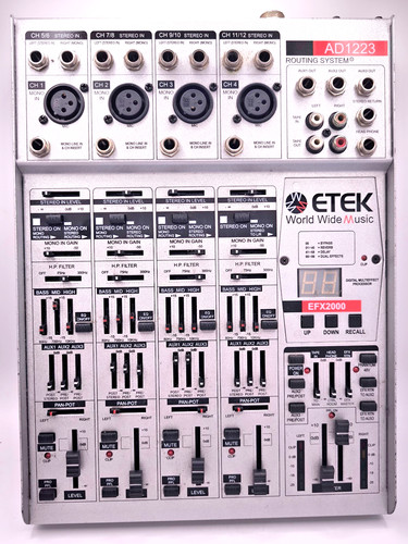 Etek ad1223 channel - 12,