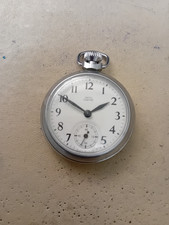 Lovely Vintage 1957 Smiths Empire Pocket Watch Serviced new Crystal (433)