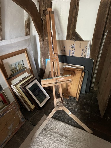 Large solid wood - artist, rowney