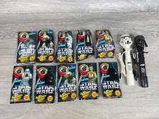 Star Wars Chupa Chups Lollipop Candy Promo Packaging Display Vintage Stickers