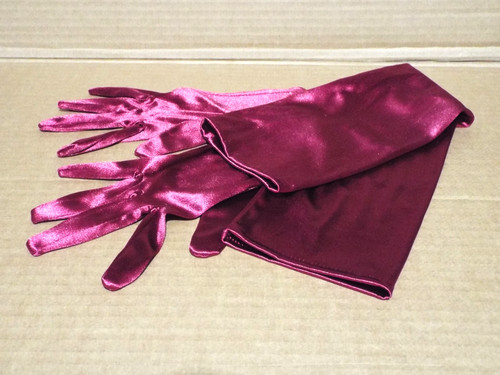 Ladies long arm gloves - long,