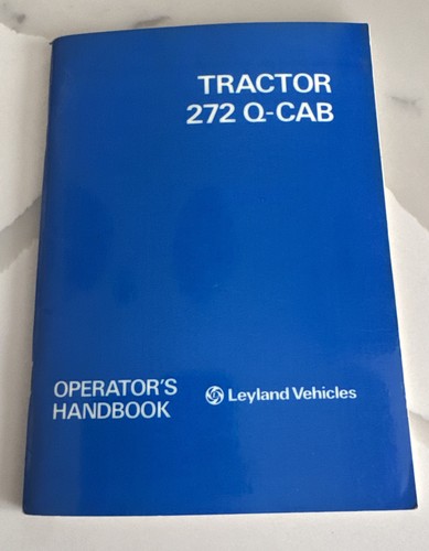 Leyland tractor 272q cab - leyland,