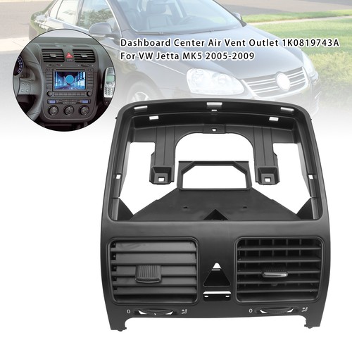 Dashboard center air vent - center,