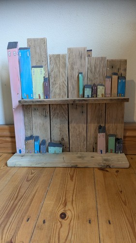 Handmade freestanding shelves - handmade,