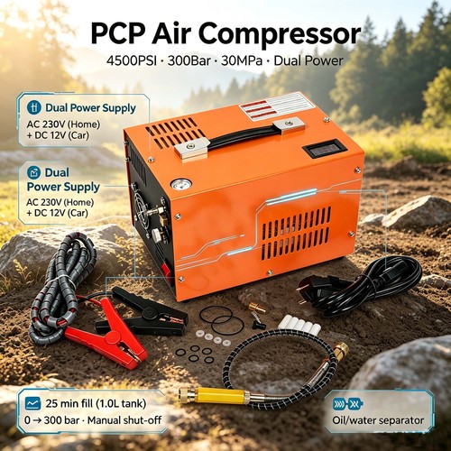 4500psi pcp air compressor - pcp,