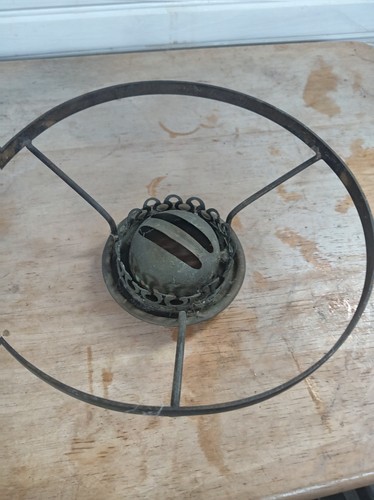 Antique brass oil lamp - oil,