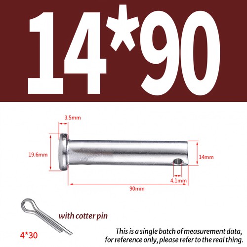 12mm 14mm clevis pin 304 - 12mm,