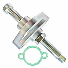 MANUAL CAM CHAIN TENSIONER SILVER 80-83 KAWASAKI KZ250 KZ 250 80 81 82 83 T10