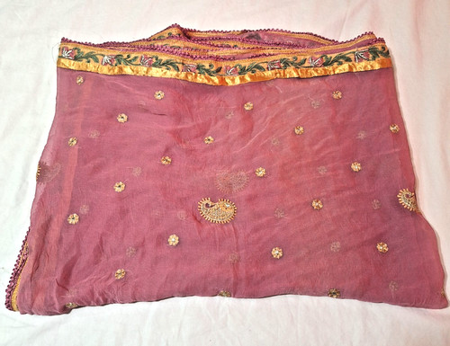 Pink sheer fabric - pink,