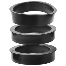 3 Pcs Air Filter Adapter Rings R-ep Reducing Performance Conical Rubber 