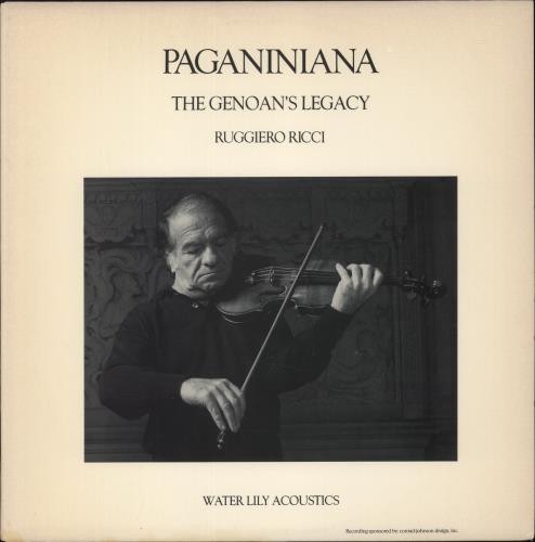 Paganiniana the ruggiero - paganiniana,