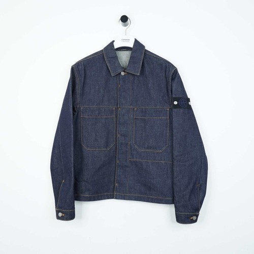 Stone island indigo denim - indigo, denim-raw