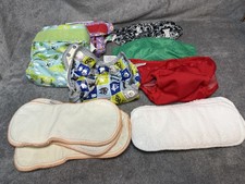 6 Cloth Diaper Lot Totsbots