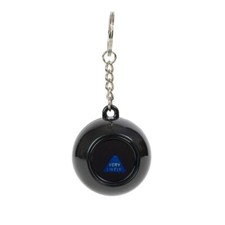 World's Smallest Magic Mystic 8 Ball Keyring Charm Decision Ball Fortune Teller