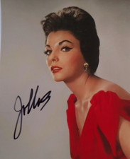 JOAN COLLINS AUTOGRAPHED 7 X 5