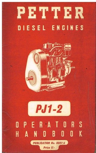 Petter pj1 pj2 - pj2, engine