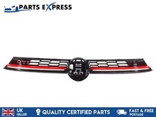 VOLKSWAGEN POLO GTI 2G FACELIFT 2022-24 FRONT BUMPER TOP UPPER GRILL LED