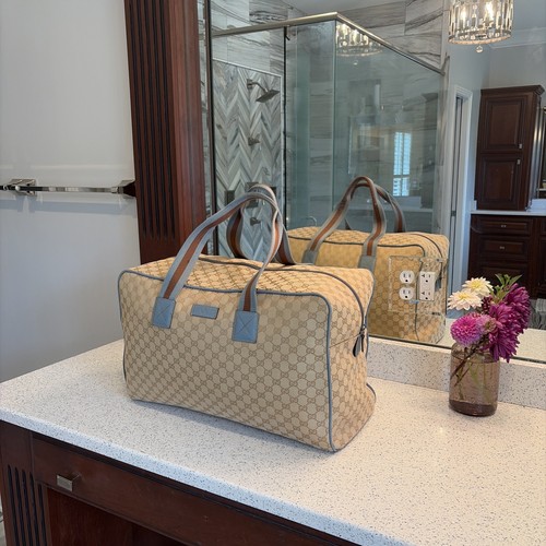 Gucci duffel travel - gucci,