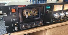 Serviced Tascam 112 4-Track 2-channel Cassette Deck Studio Professional
