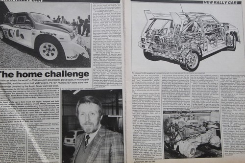 Original 1985 autosport mag - original,