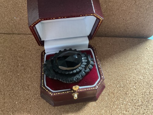 Victorian morning brooch