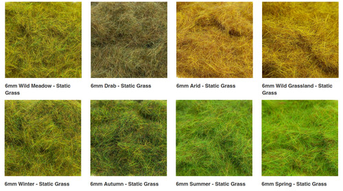 6mm static grass - grass, model