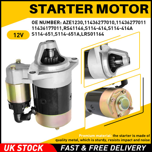 Starter motor 12v 4kw - starter, 1.4kw