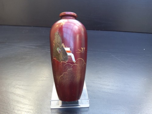 Chinese woodern vase - chinese,